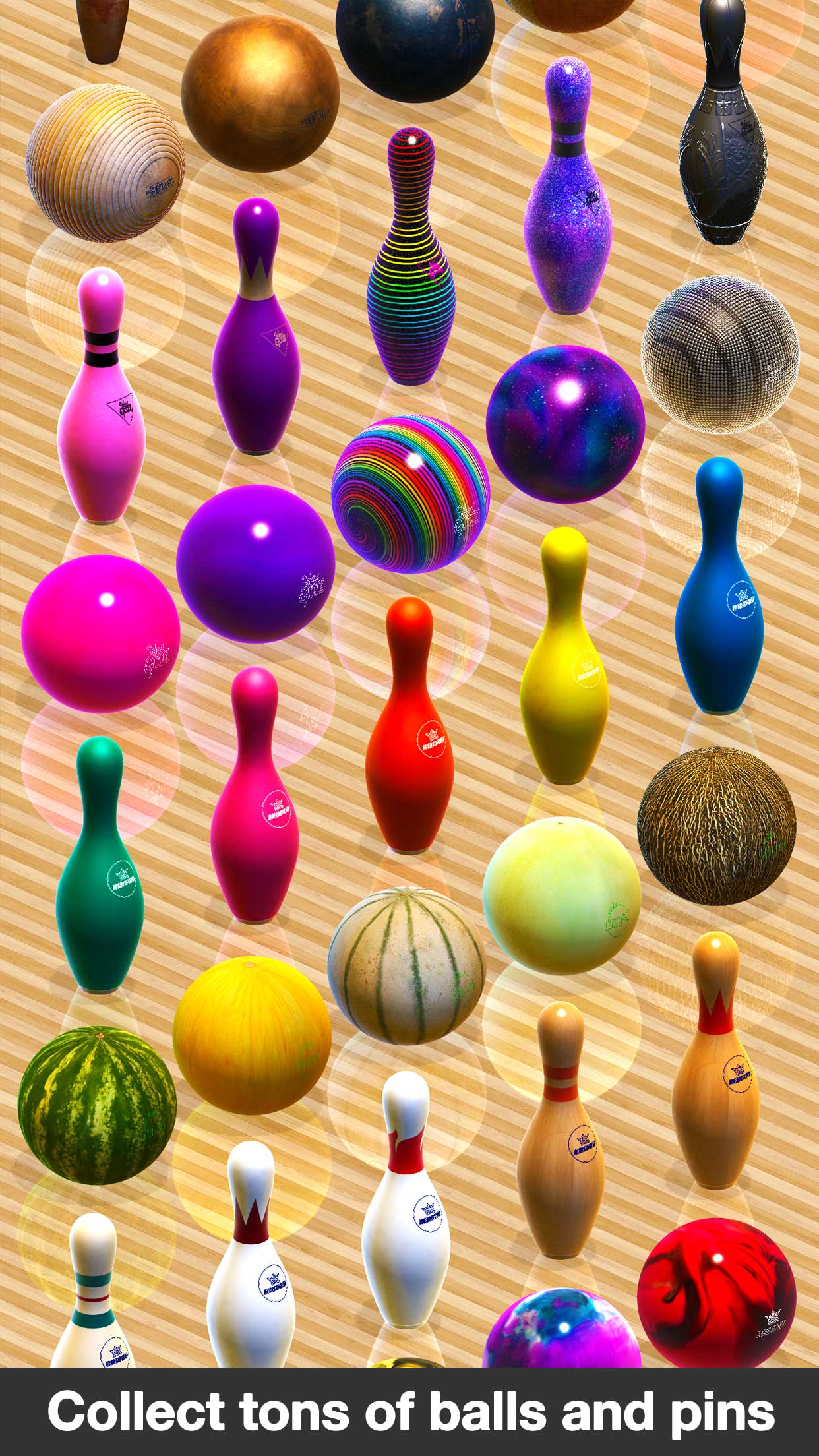 اسکرین شات 2 بازی Bowling Pro - 3D Bowling Game