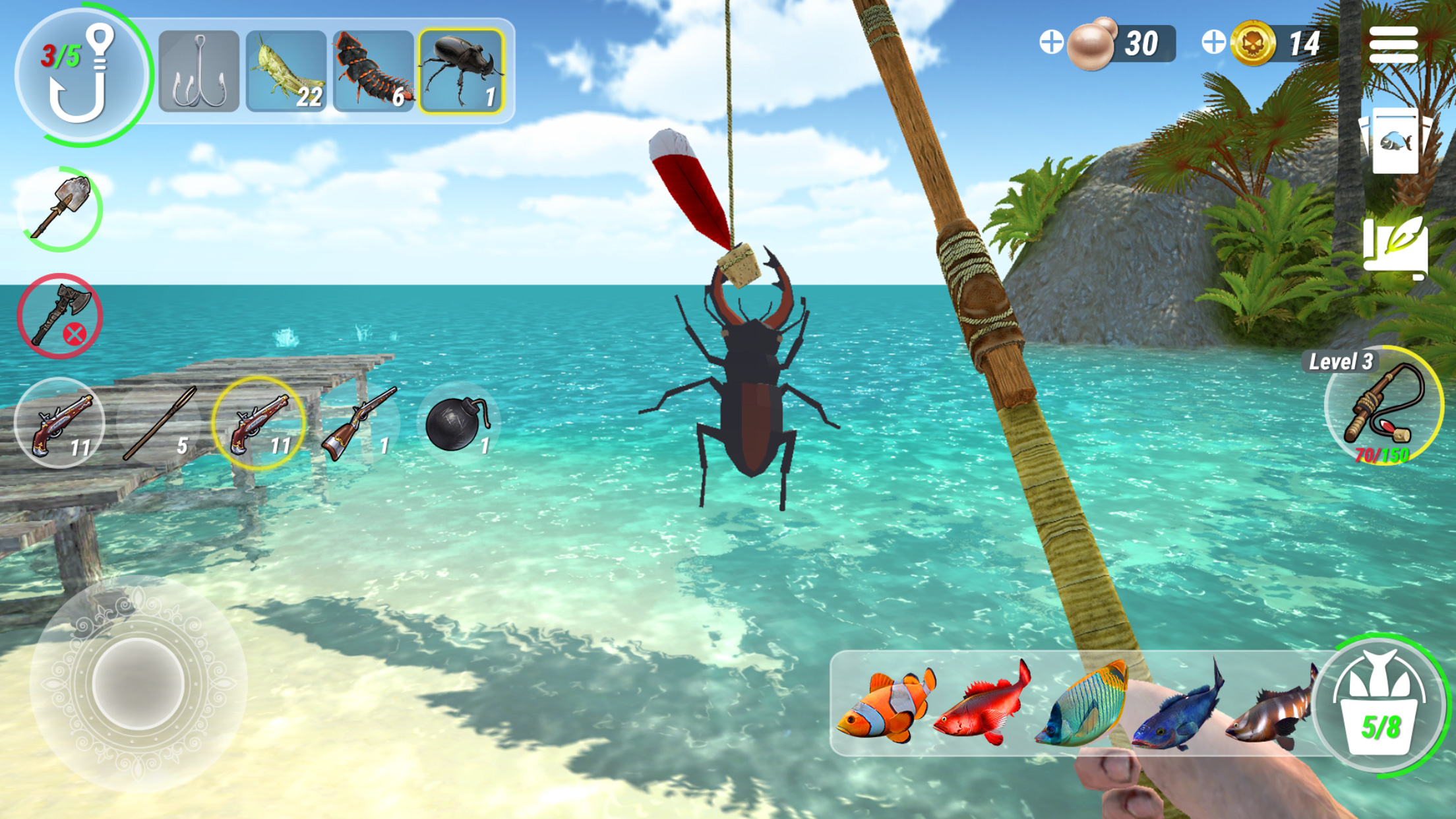 اسکرین شات 5 بازی Last Fishing: Monster Clash Ho