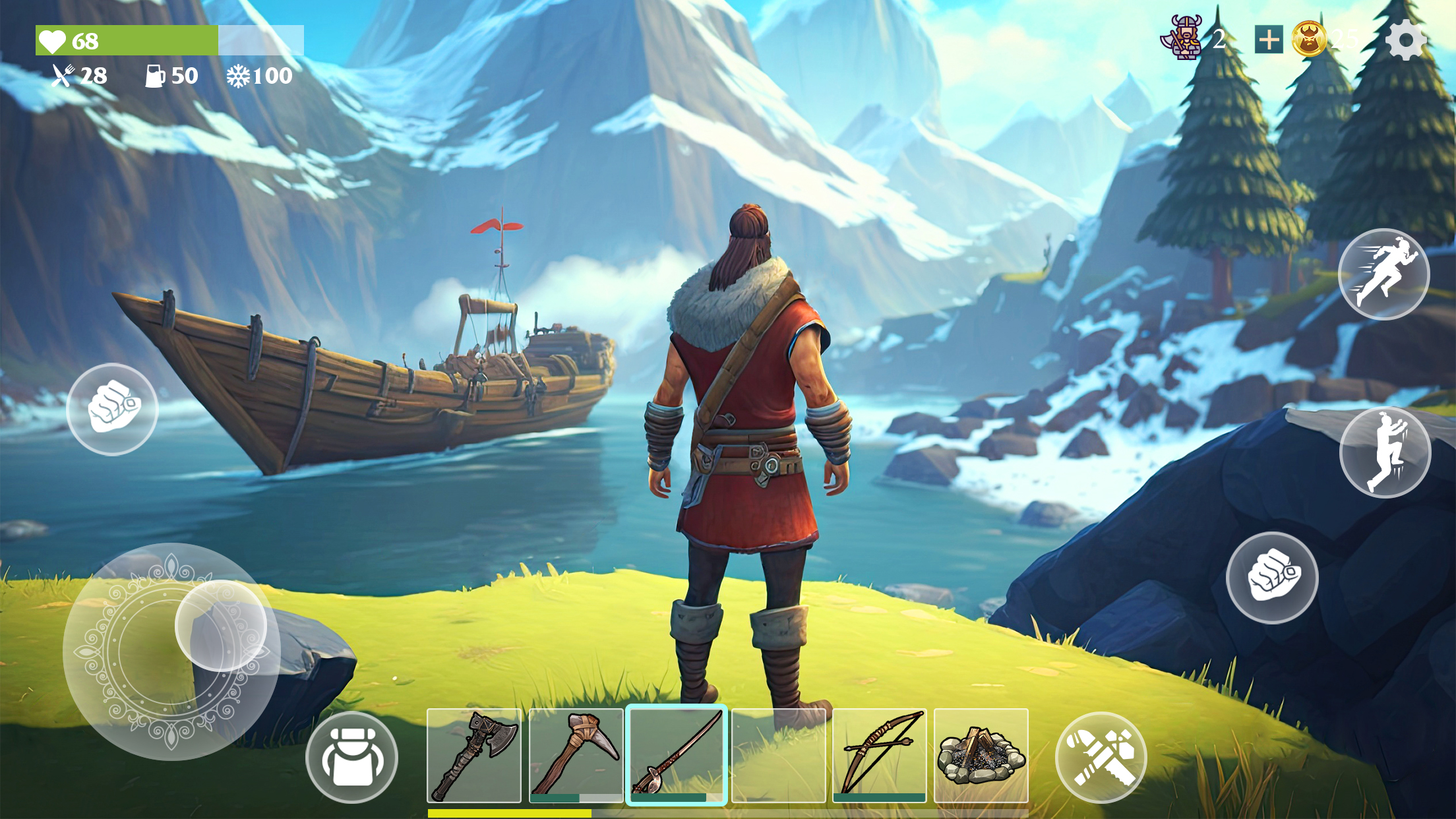 اسکرین شات 2 بازی Last Viking: God of Valhalla