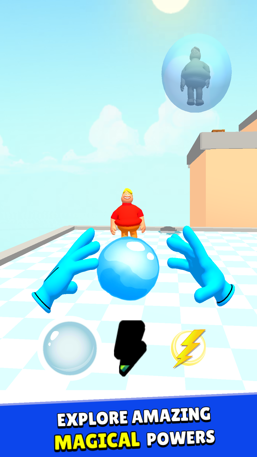 اسکرین شات 1 بازی Magical Hands 3D Magic Attack