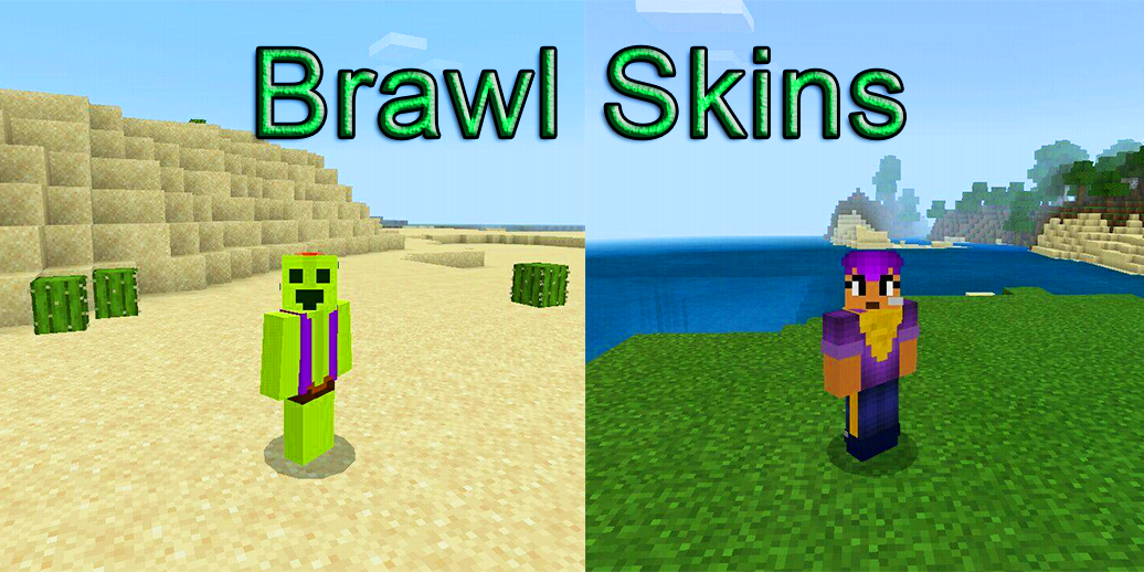 اسکرین شات 3 برنامه Skins Brawl for Minecraft PE