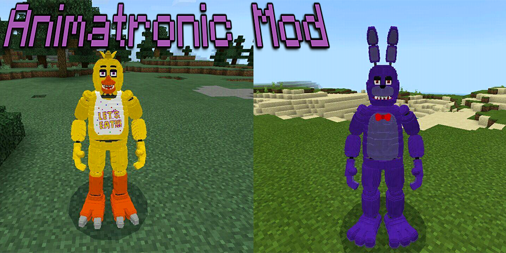 اسکرین شات 2 برنامه Animatronic Mod for Minecraft