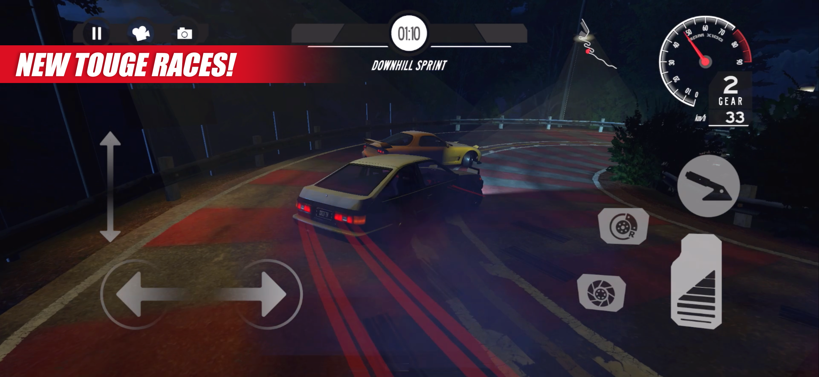 اسکرین شات 2 بازی Drift Runner: Racing Masters