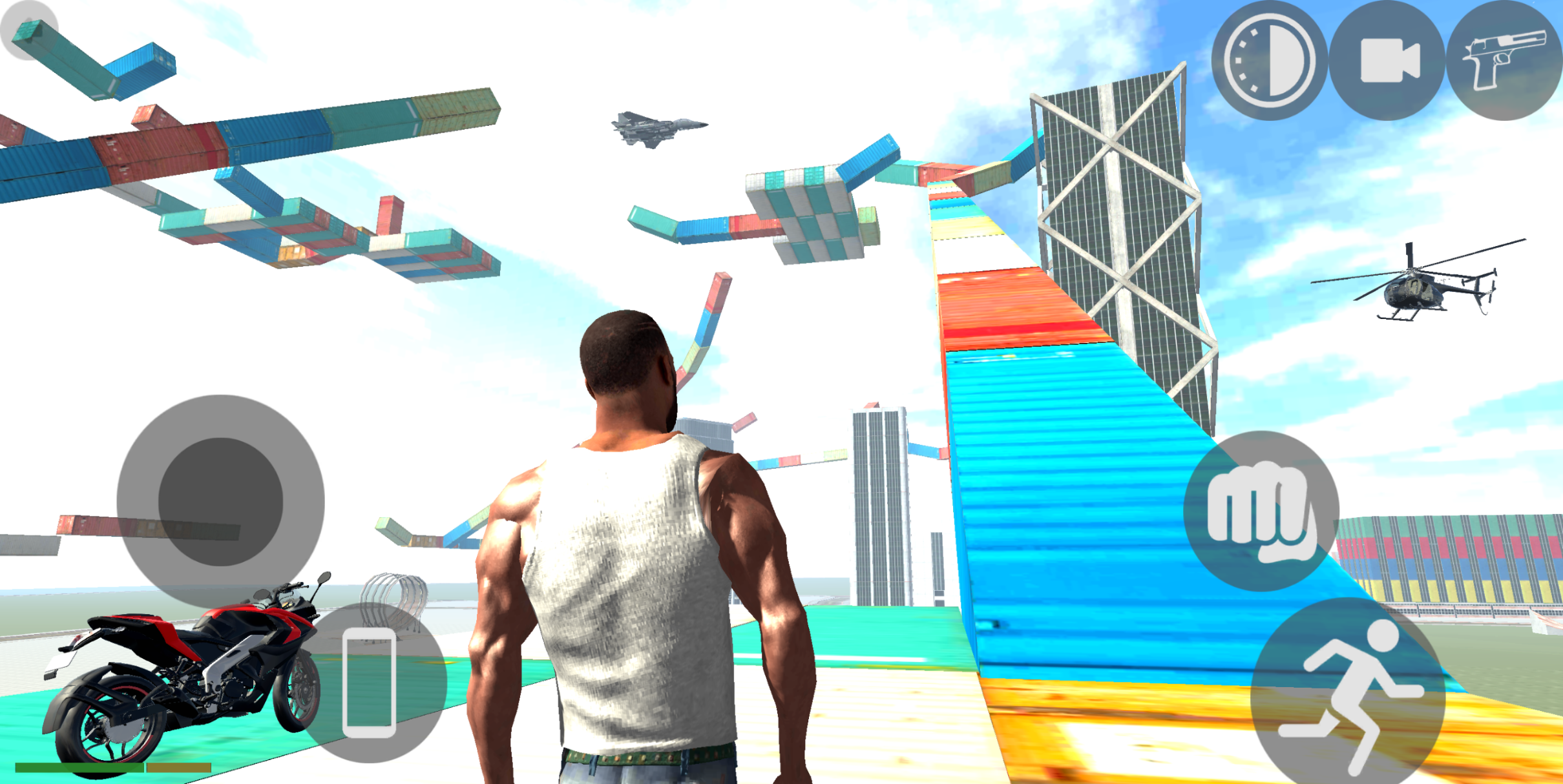 اسکرین شات 6 بازی Indian Bikes Driving 3D