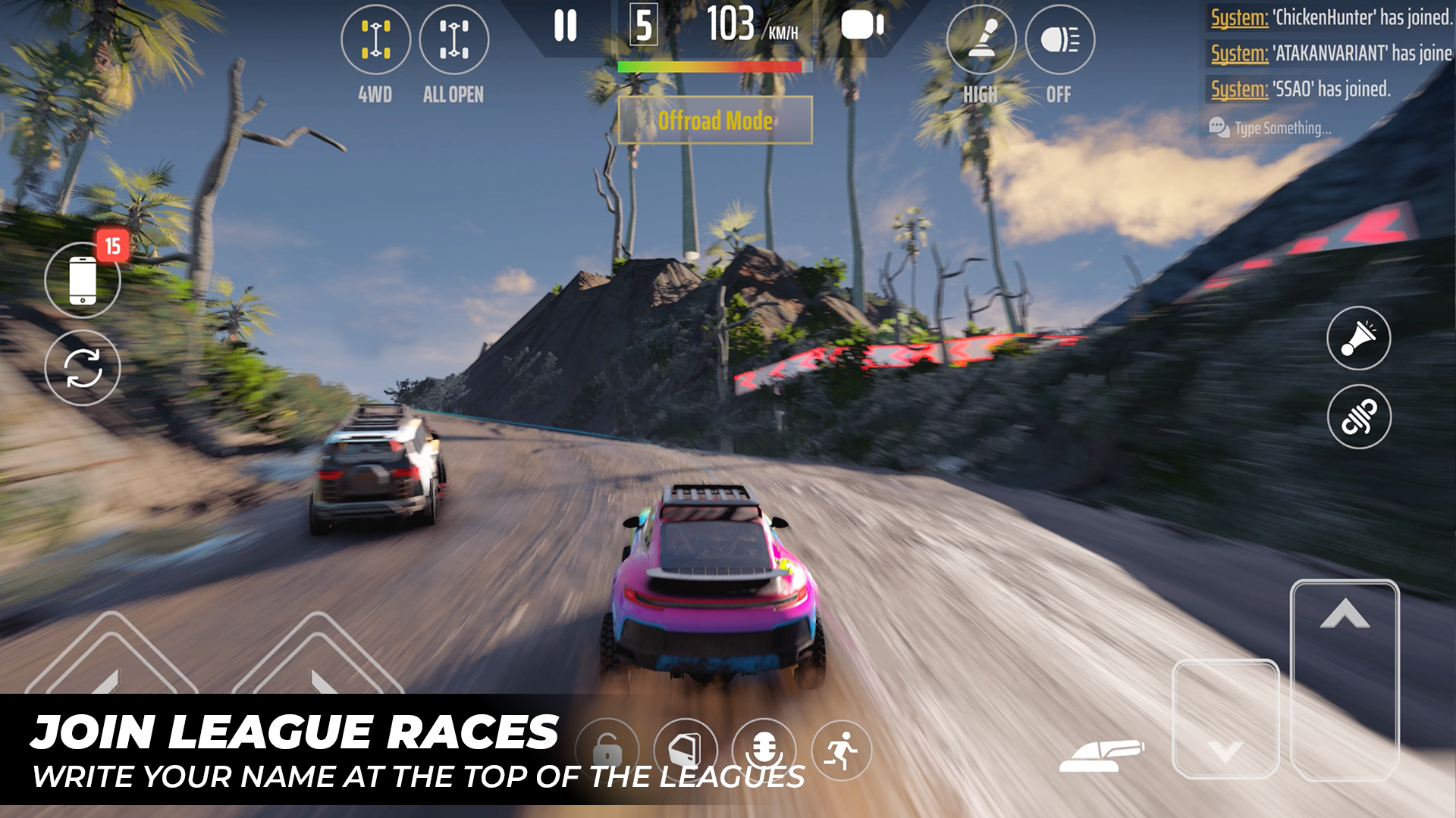 اسکرین شات 6 بازی Offroad League Online