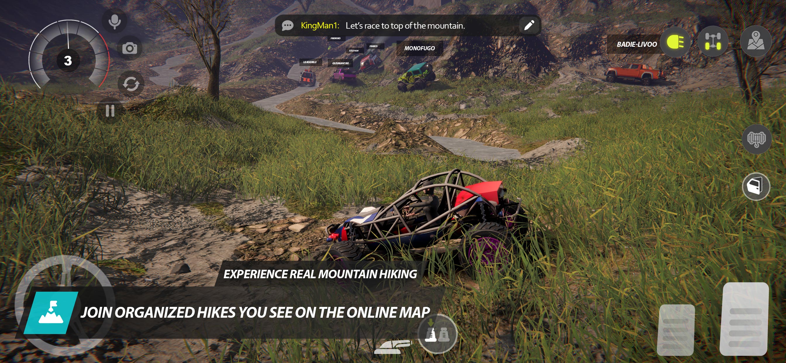 اسکرین شات 3 بازی Offroad League Online