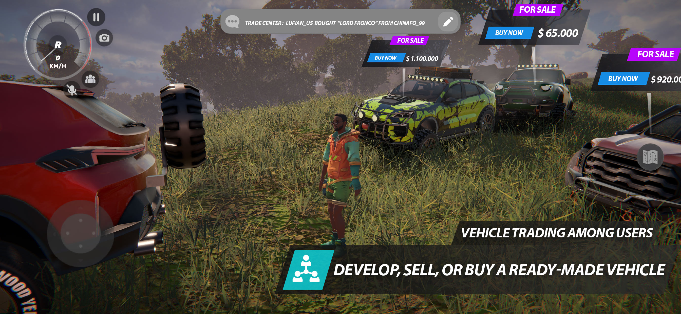 اسکرین شات 5 بازی Offroad League Online