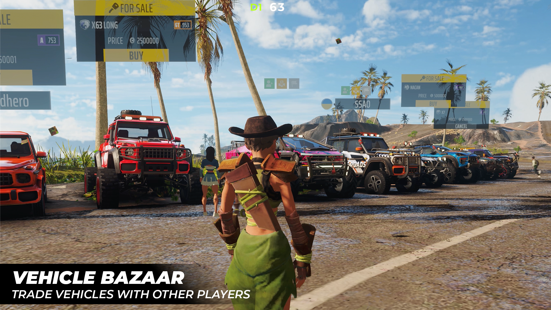 اسکرین شات 3 بازی Offroad League Online