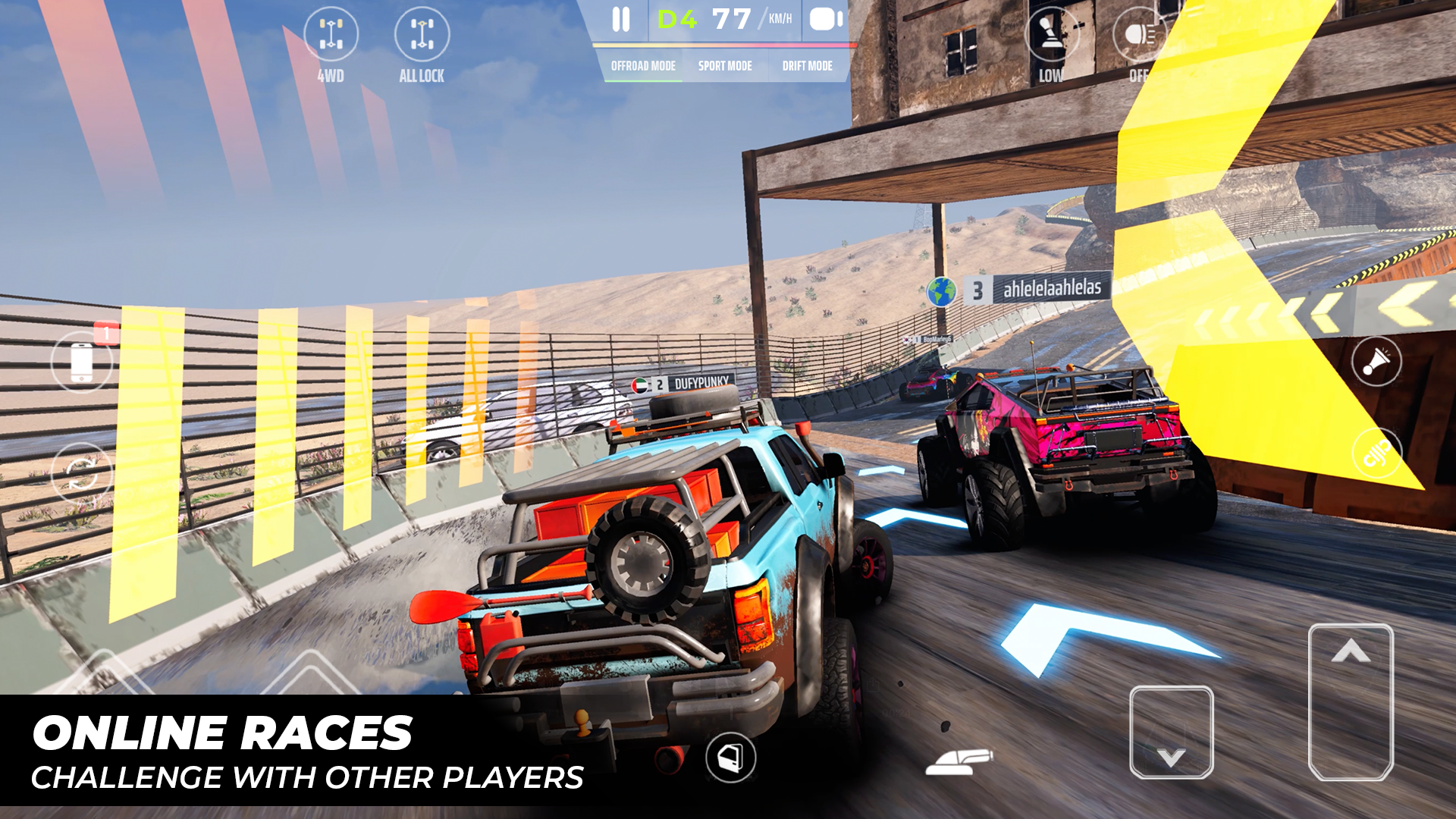 اسکرین شات 5 بازی Offroad League Online