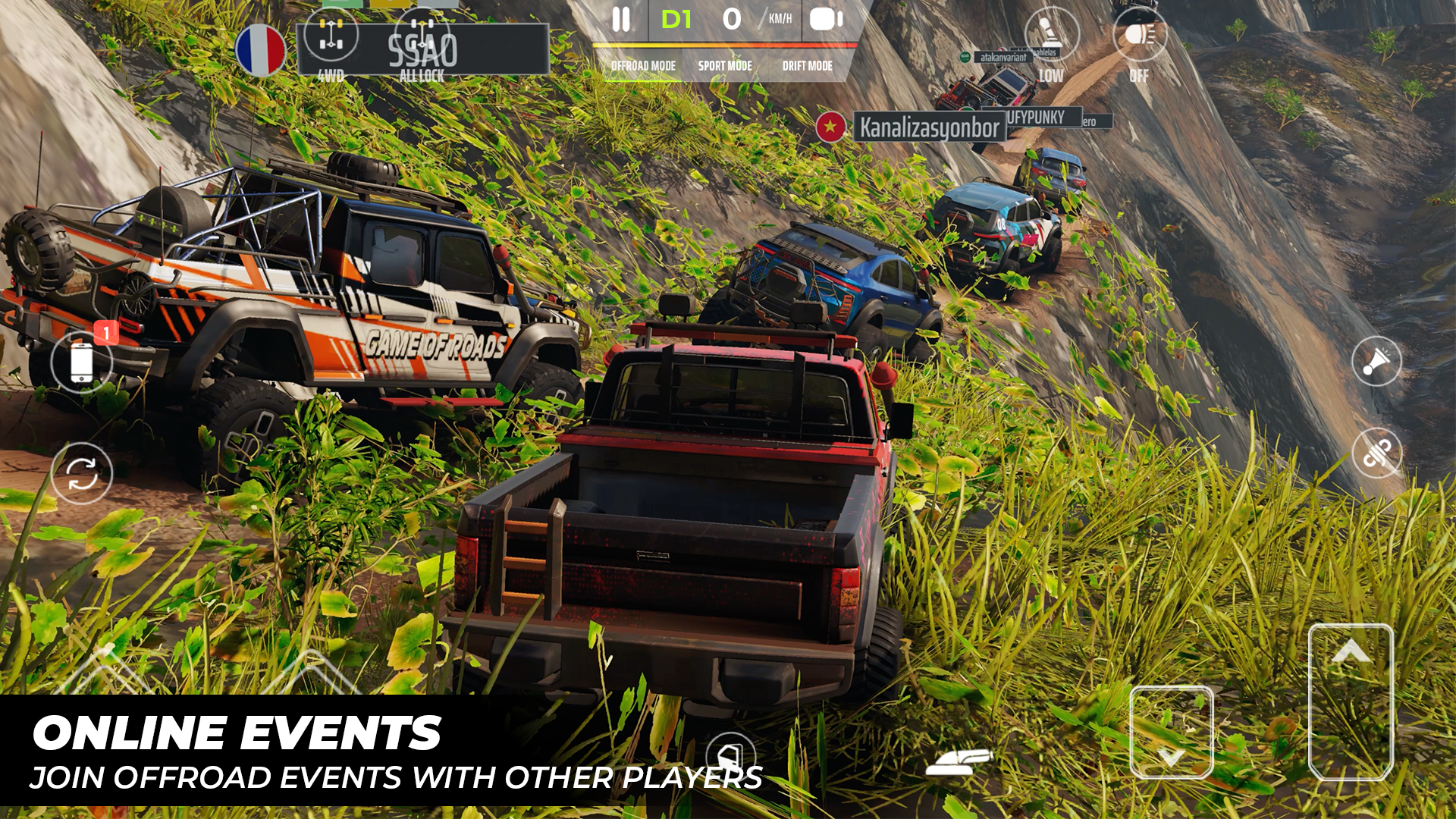 اسکرین شات 4 بازی Offroad League Online