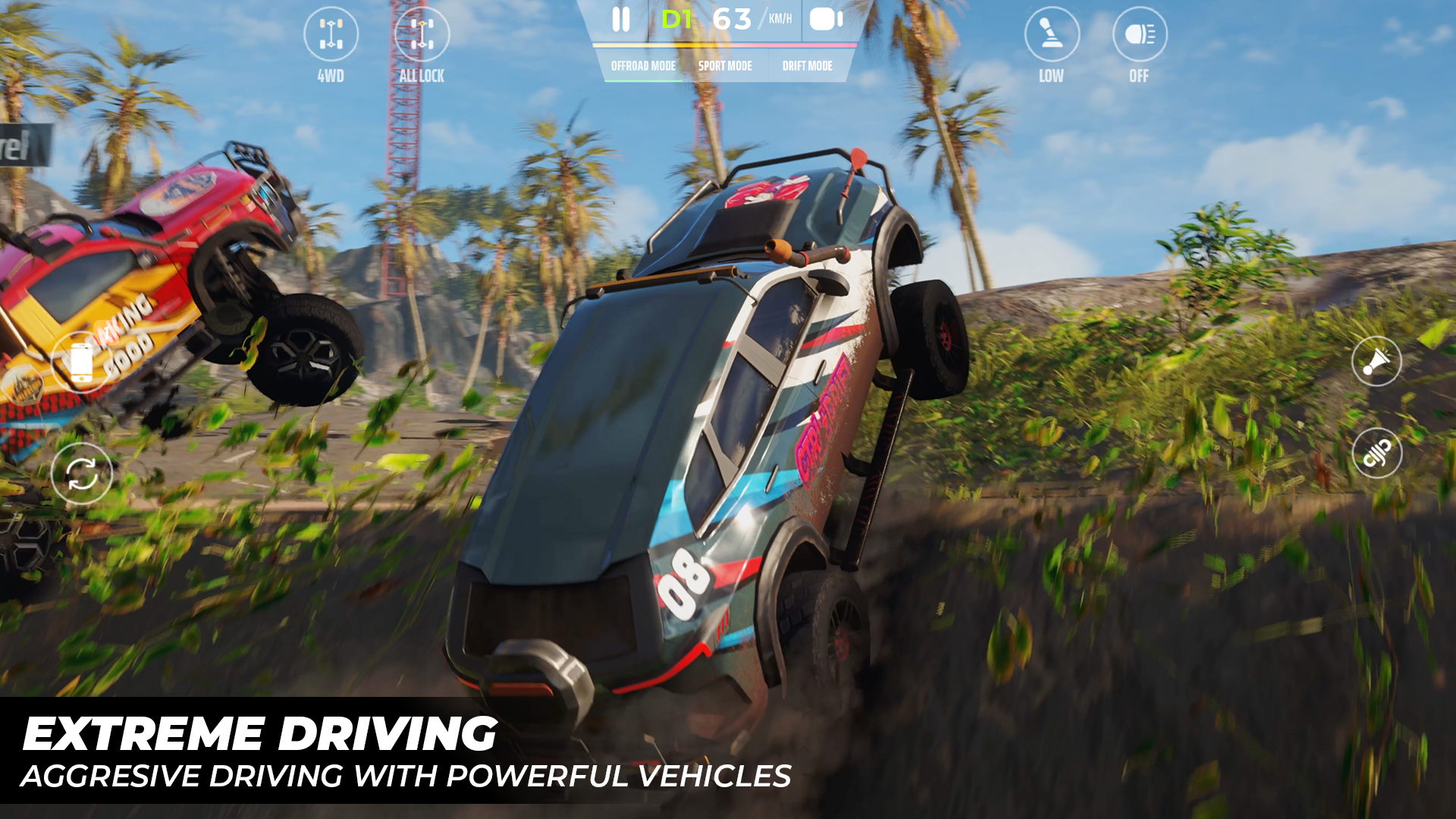 اسکرین شات 2 بازی Offroad League Online