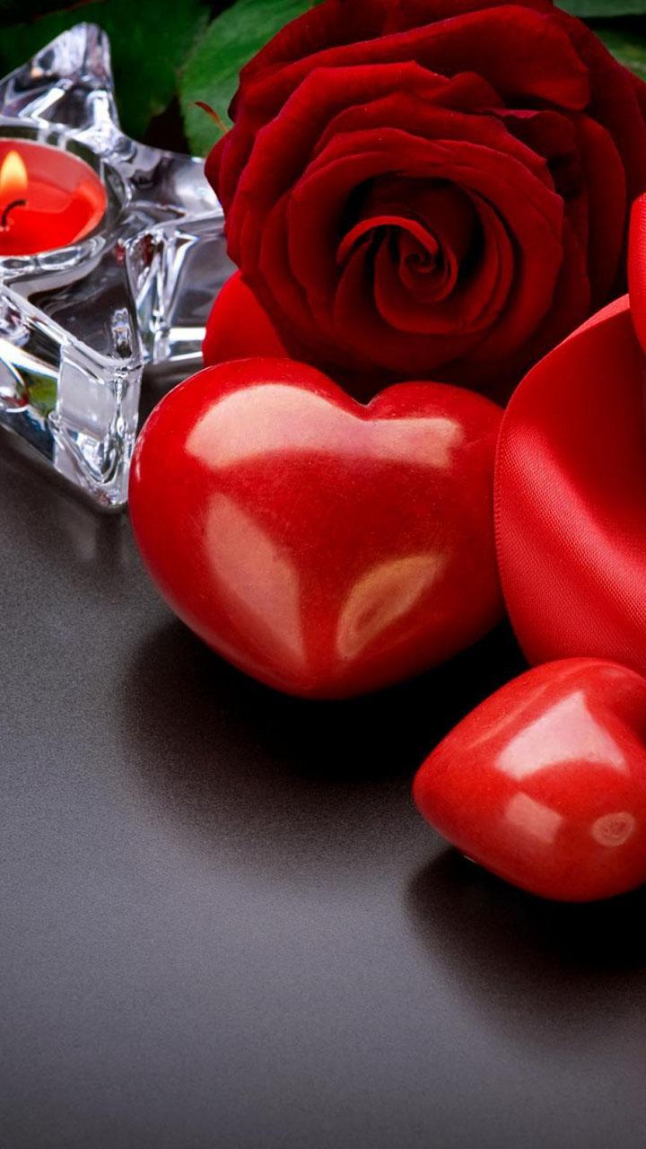 اسکرین شات 1 برنامه Roses Live Wallpaper