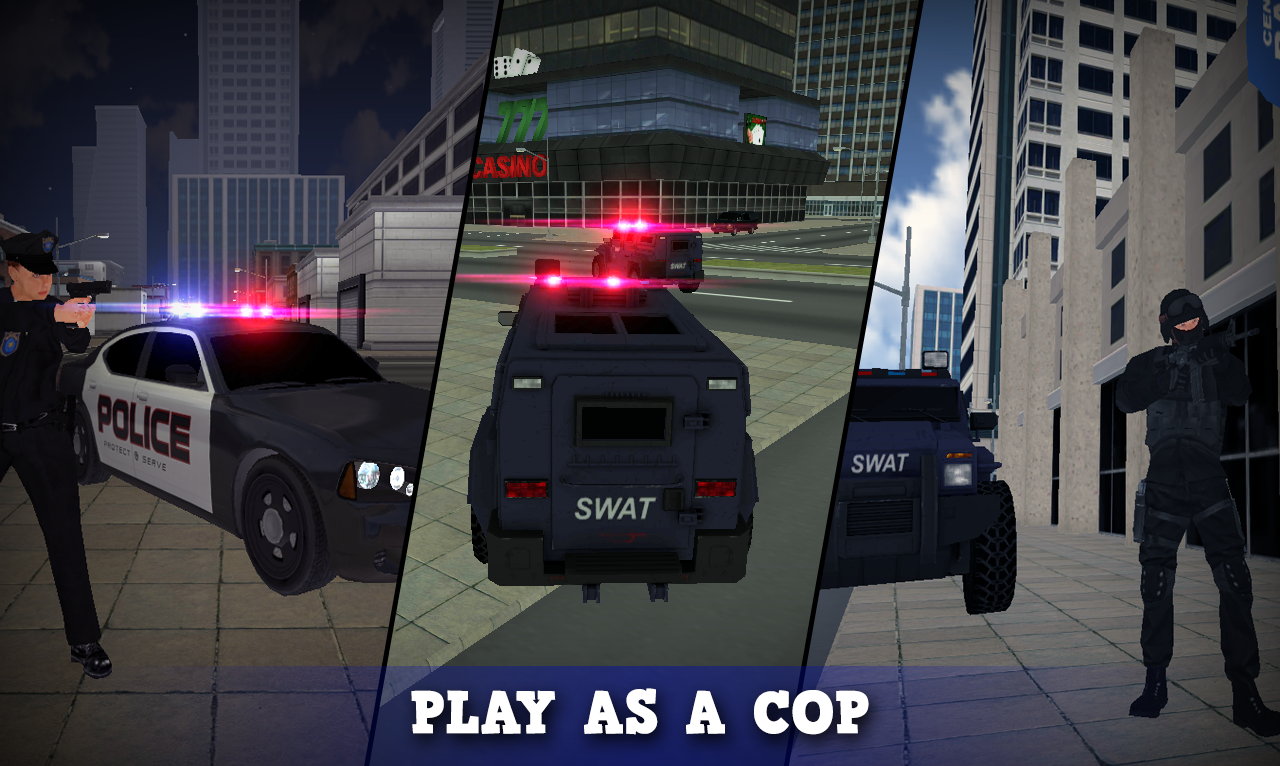اسکرین شات 1 بازی Justice Rivals 3 Cops&Robbers