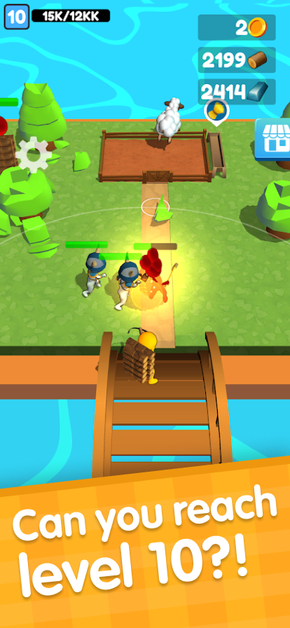 اسکرین شات 6 بازی Buildy Island 3d farming craft