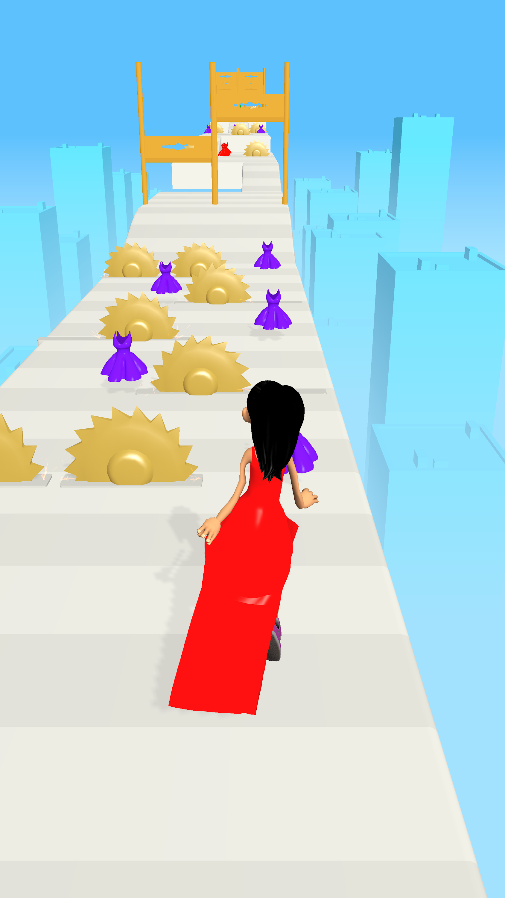اسکرین شات 1 بازی Long Dress Run