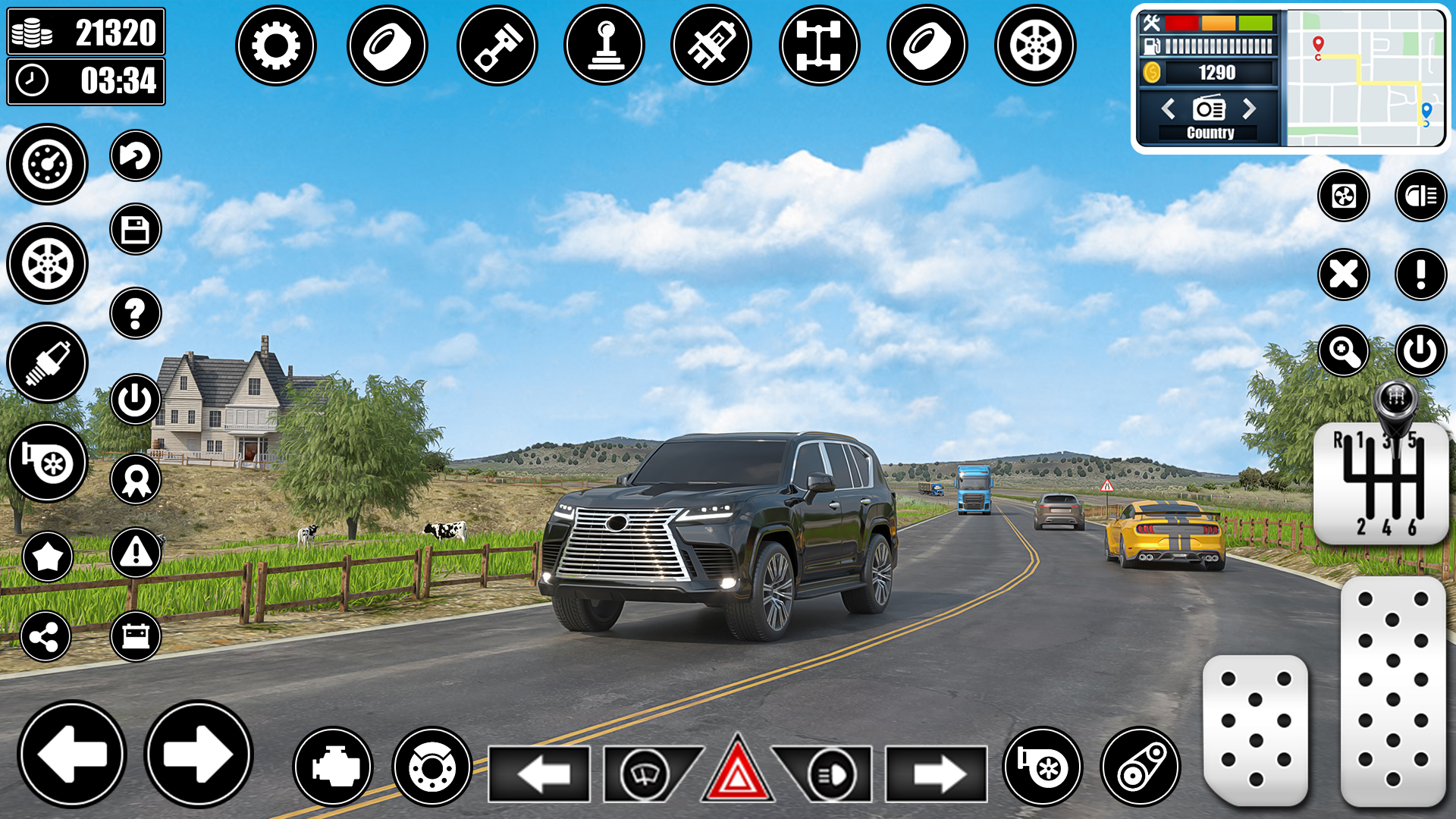 اسکرین شات 5 بازی Car Driving School : Car Games