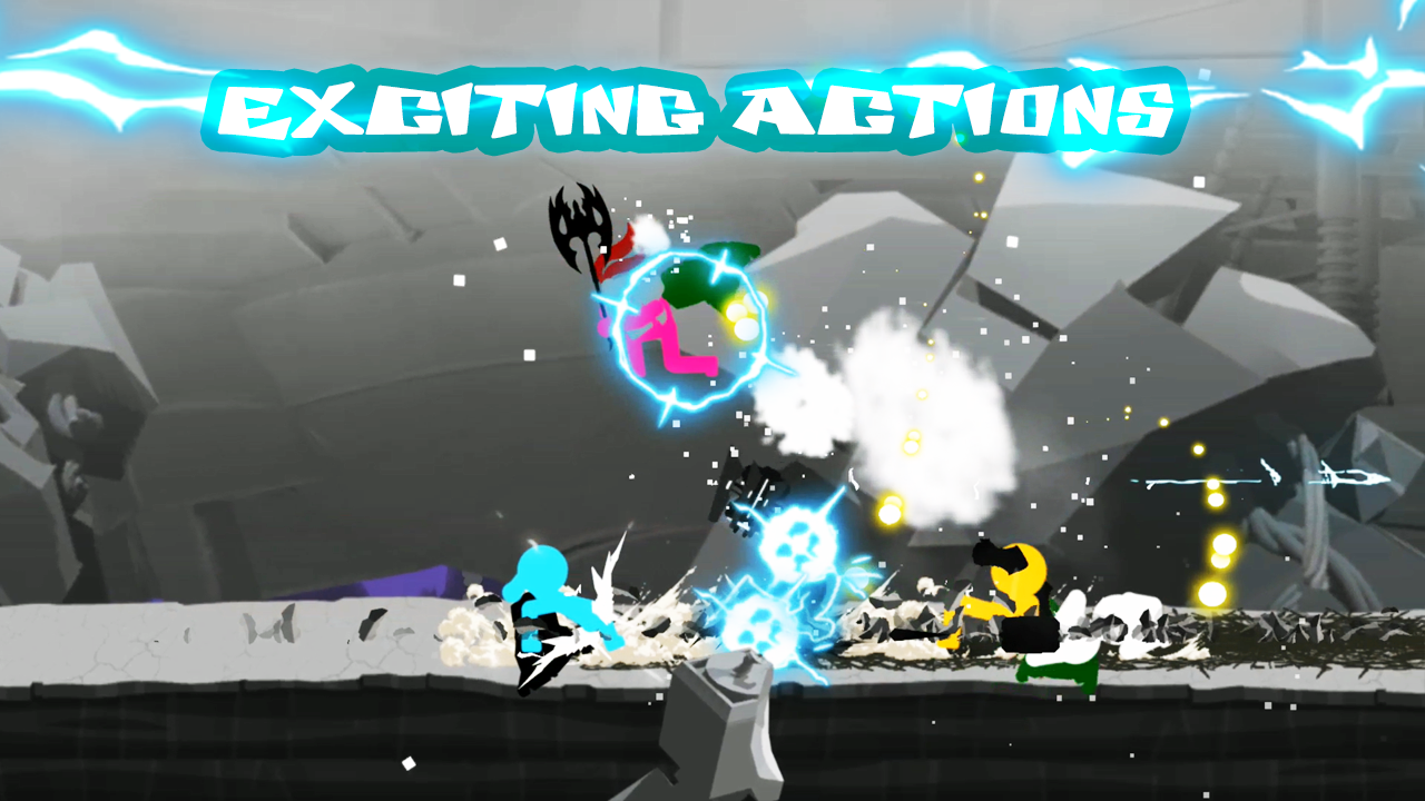 اسکرین شات 1 بازی Stickman The Flash
