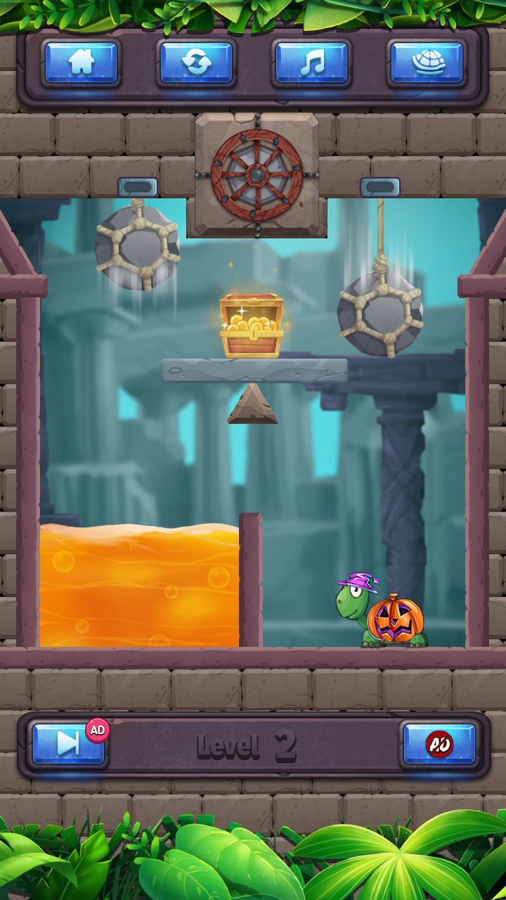 اسکرین شات 1 بازی Turtle Puzzle
