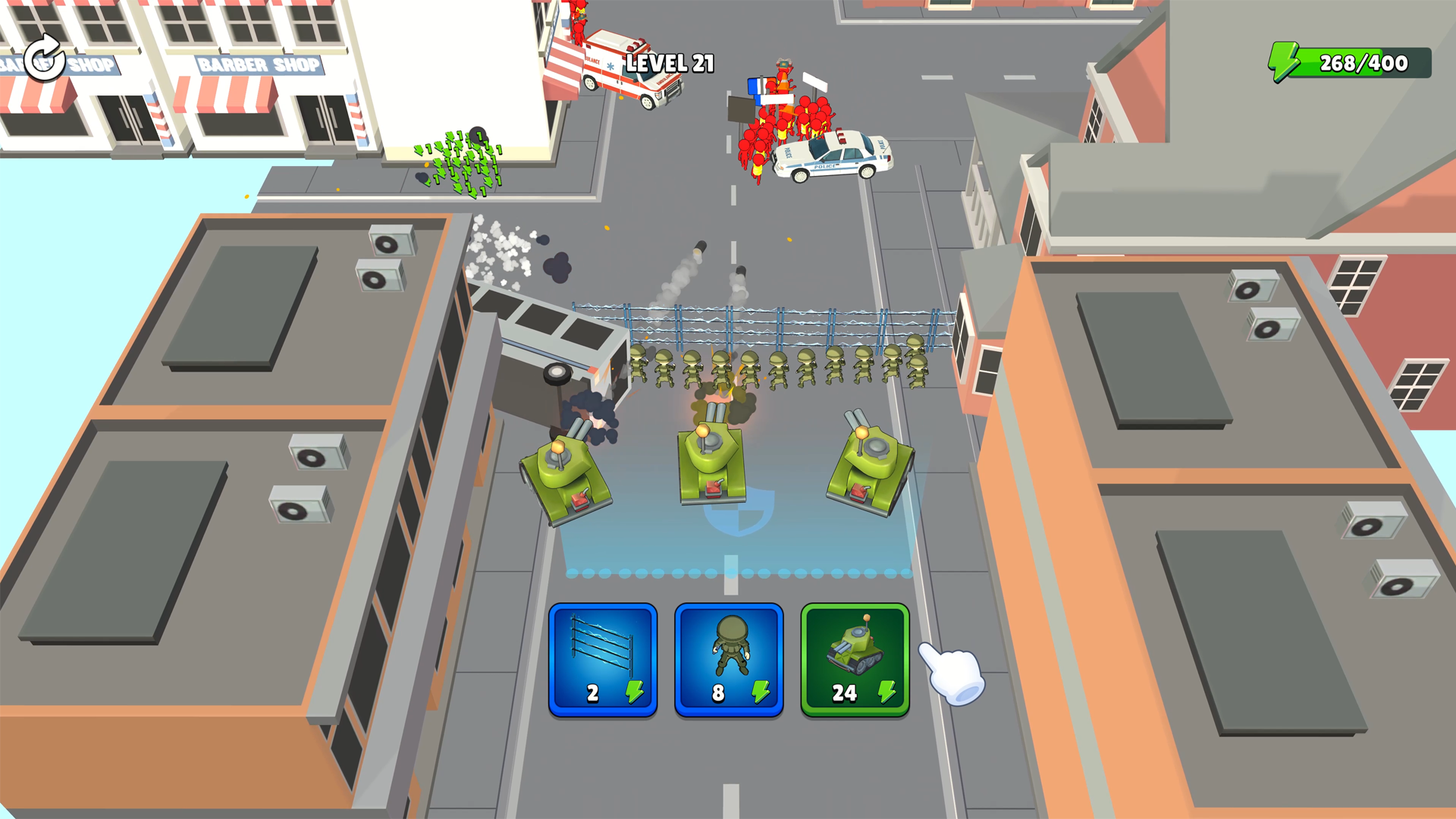 اسکرین شات 8 بازی City Defense - Police Games!