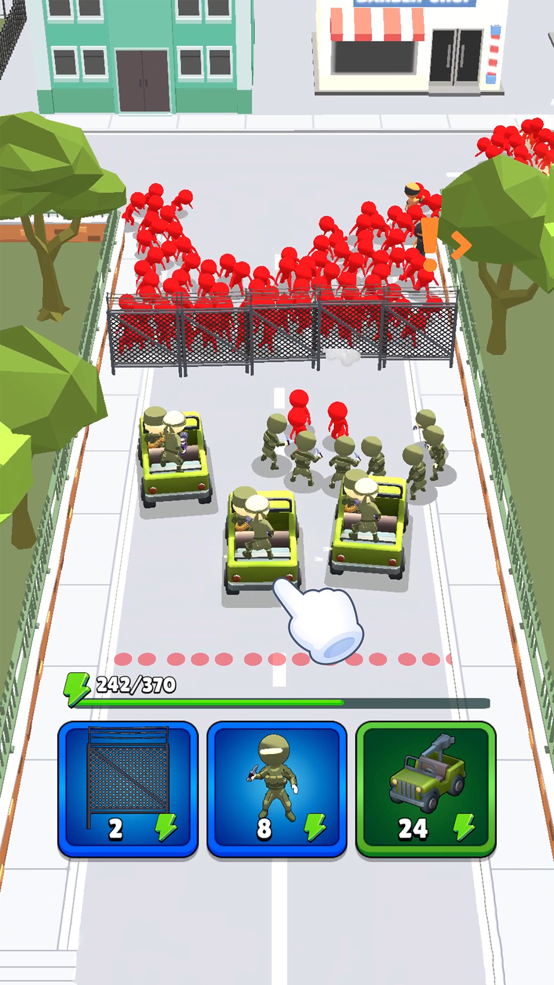 اسکرین شات 1 بازی City Defense - Police Games!