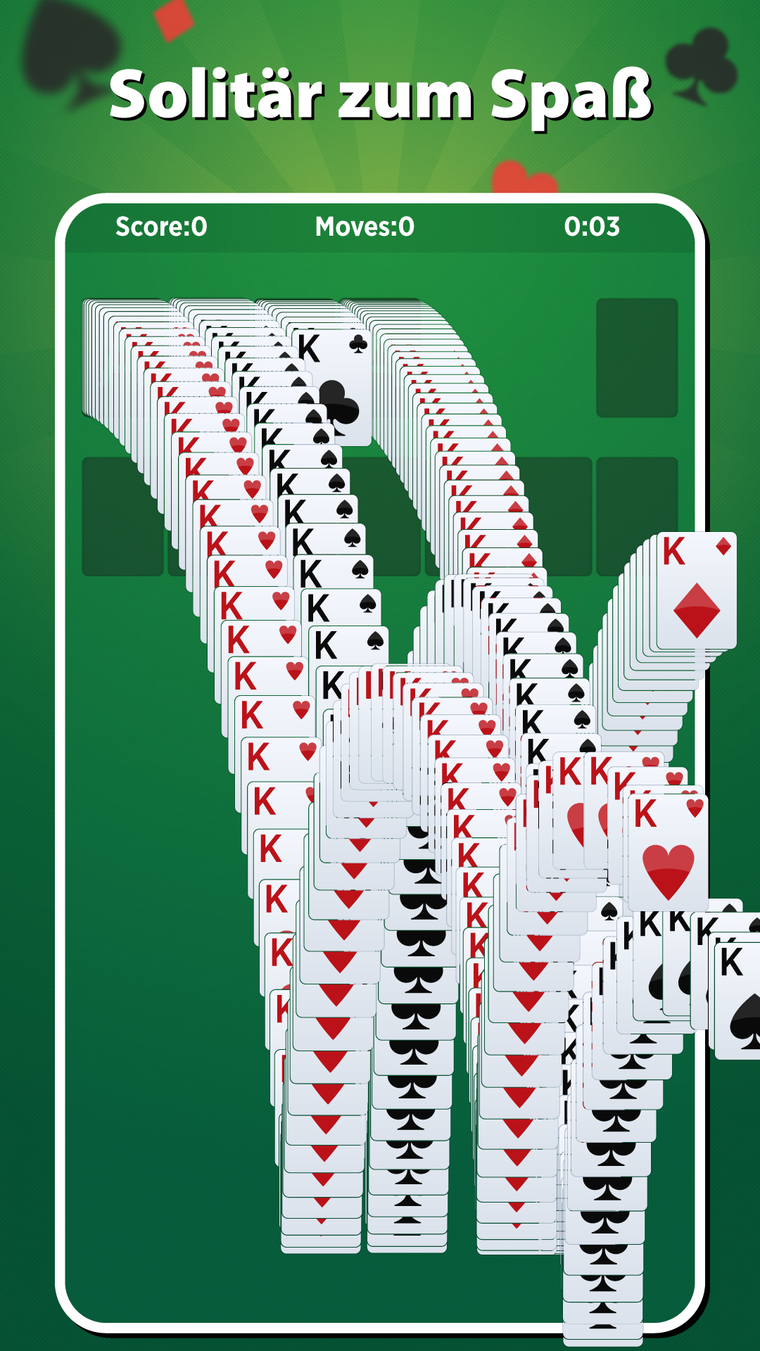 اسکرین شات 5 بازی Solitaire - Offline-Spiele