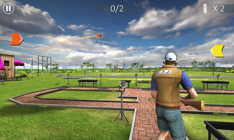 اسکرین شات 2 بازی Skeet Shooting 3D