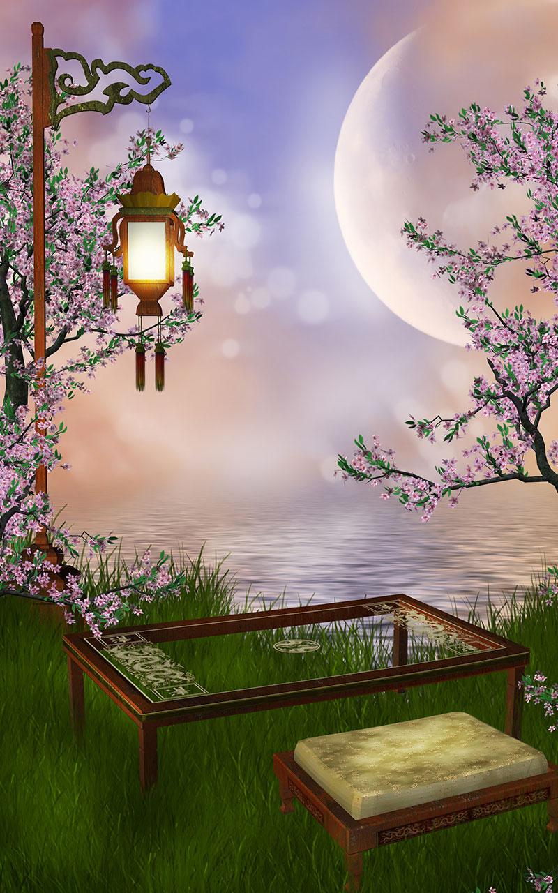 اسکرین شات 5 برنامه Sakura Live Wallpaper