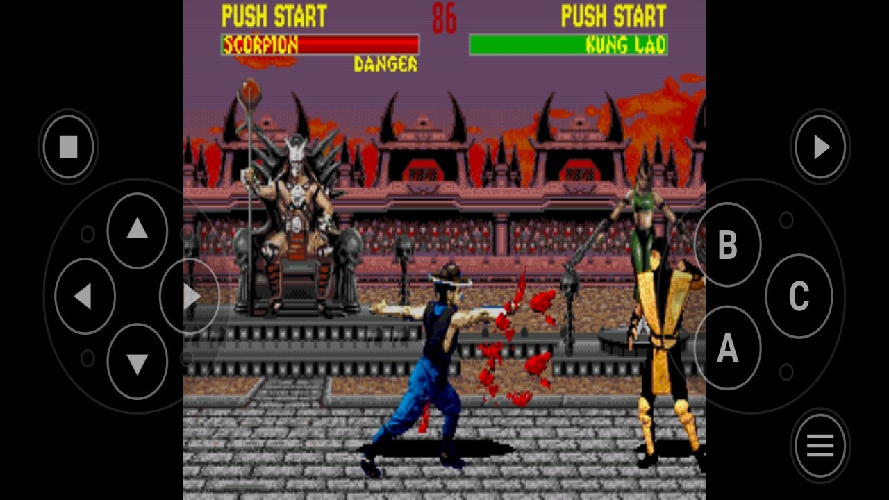 اسکرین شات 4 بازی شبیه ساز مورتال کمبت 2 سگا