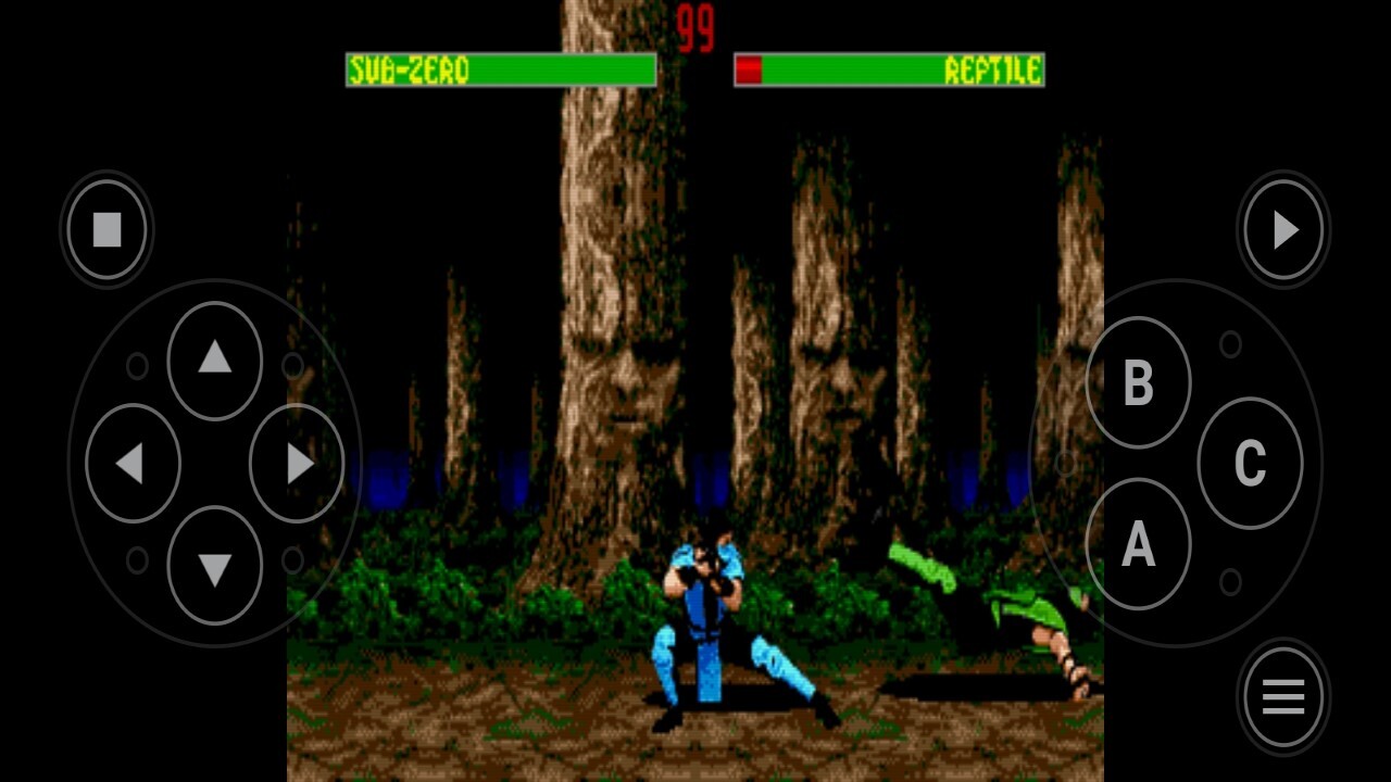 اسکرین شات 5 بازی شبیه ساز مورتال کمبت 2 سگا