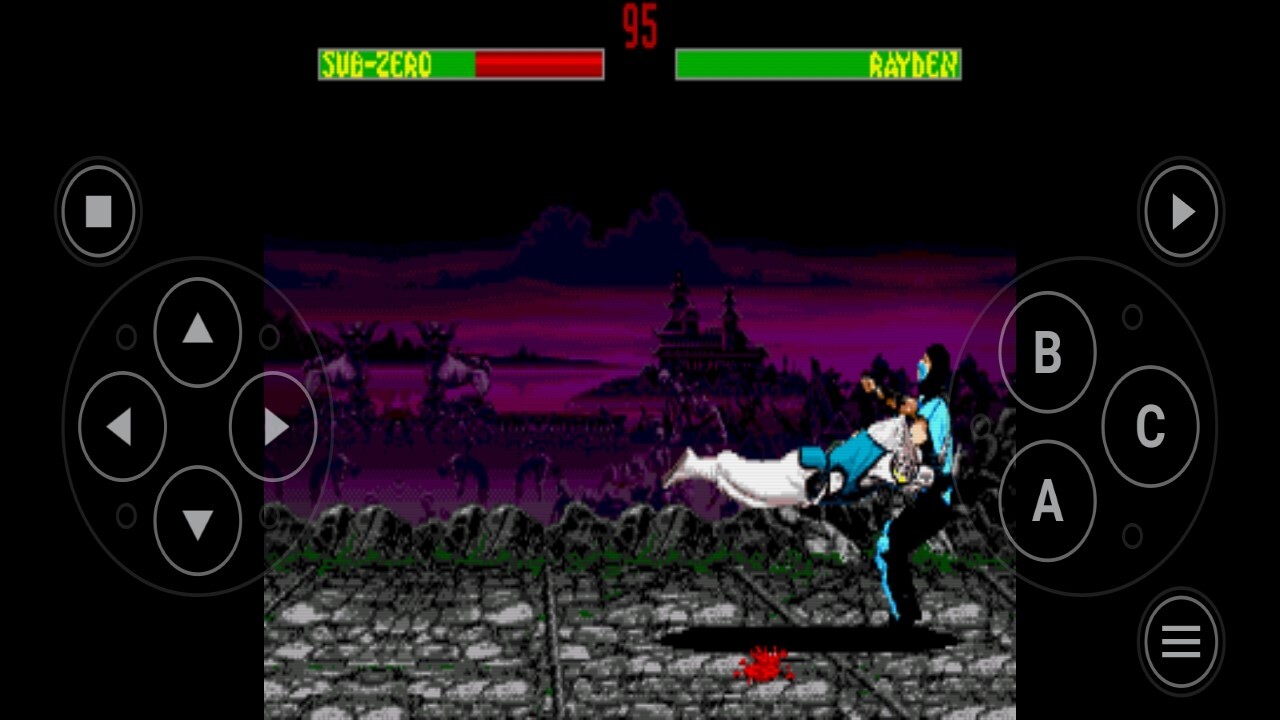 اسکرین شات 6 بازی شبیه ساز مورتال کمبت 2 سگا