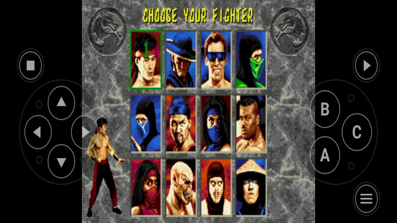 اسکرین شات 2 بازی شبیه ساز مورتال کمبت 2 سگا