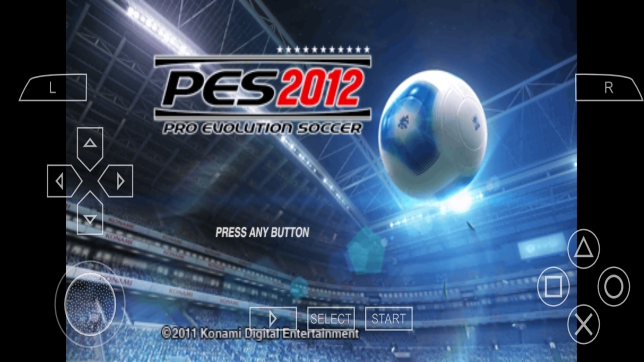 اسکرین شات 1 بازی شبیه ساز  فوتبال pes 2012 کامل