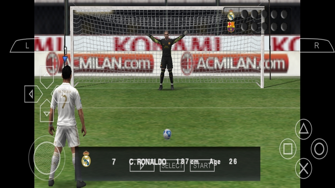 اسکرین شات 6 بازی شبیه ساز  فوتبال pes 2012 کامل