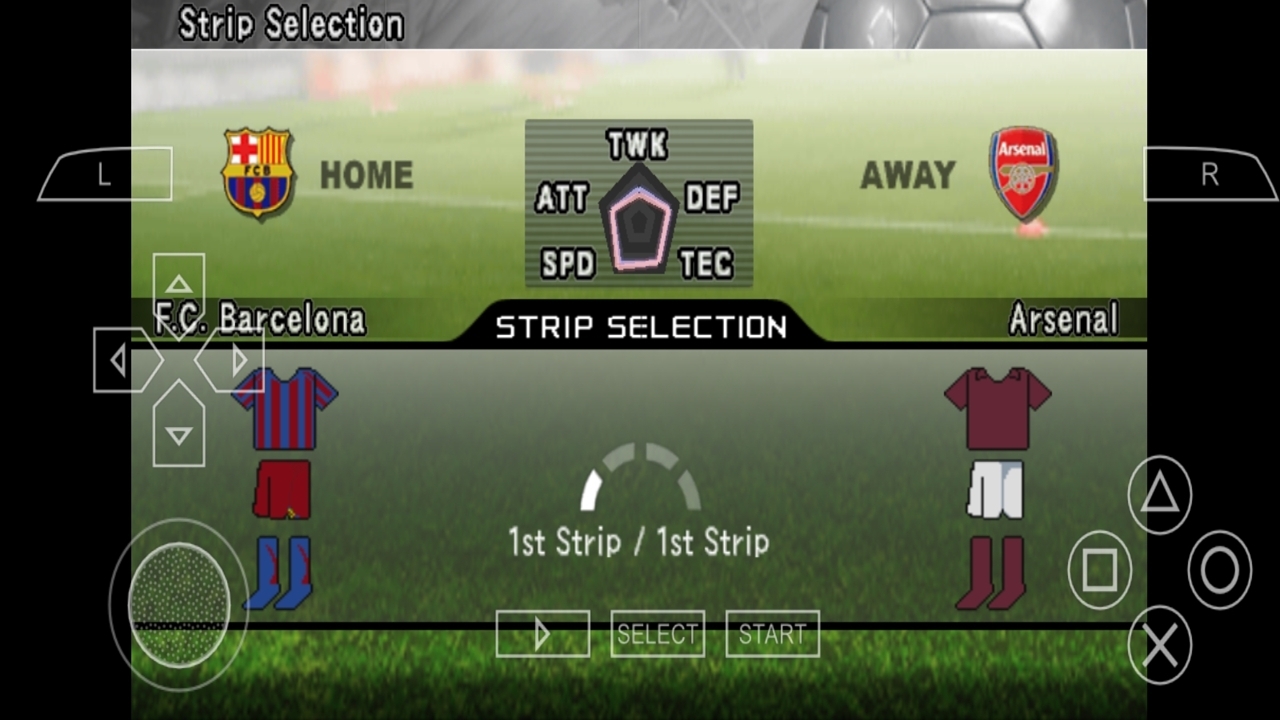 اسکرین شات 3 بازی ‏شبیه ساز فوتبال pes 2005