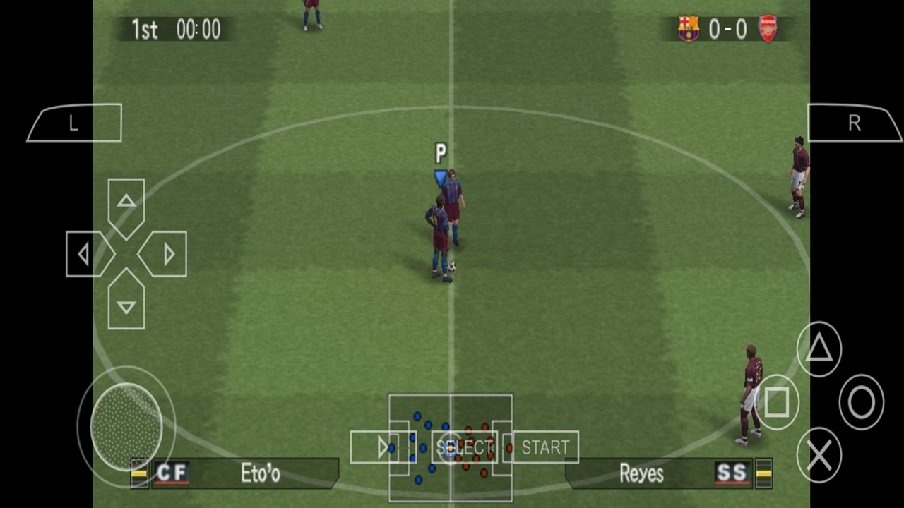 اسکرین شات 4 بازی ‏شبیه ساز فوتبال pes 2005