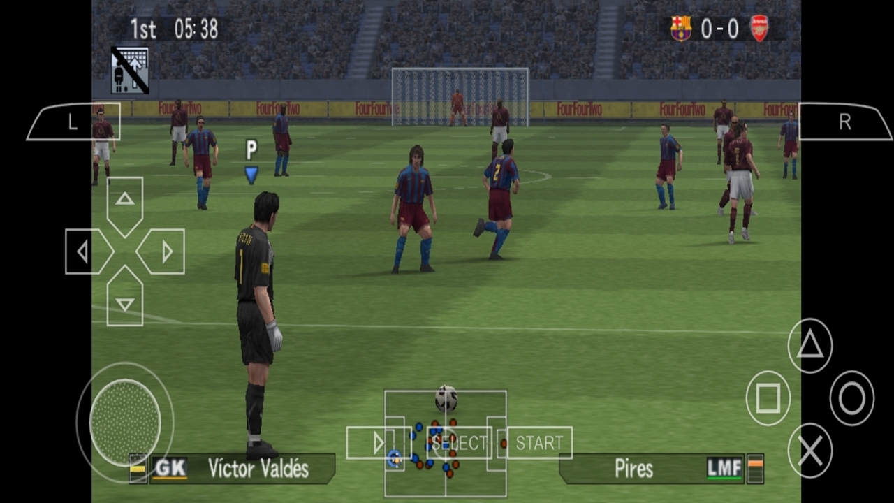 اسکرین شات 5 بازی ‏شبیه ساز فوتبال pes 2005