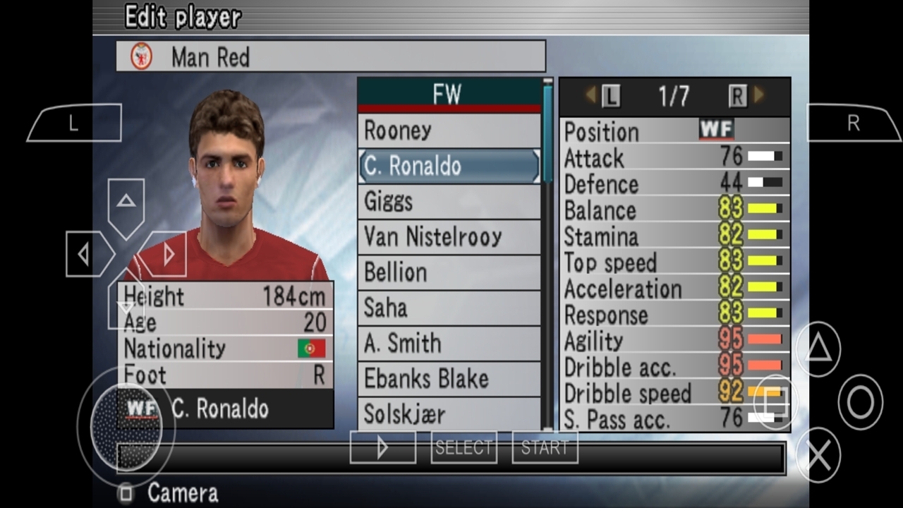 اسکرین شات 8 بازی ‏شبیه ساز فوتبال pes 2005