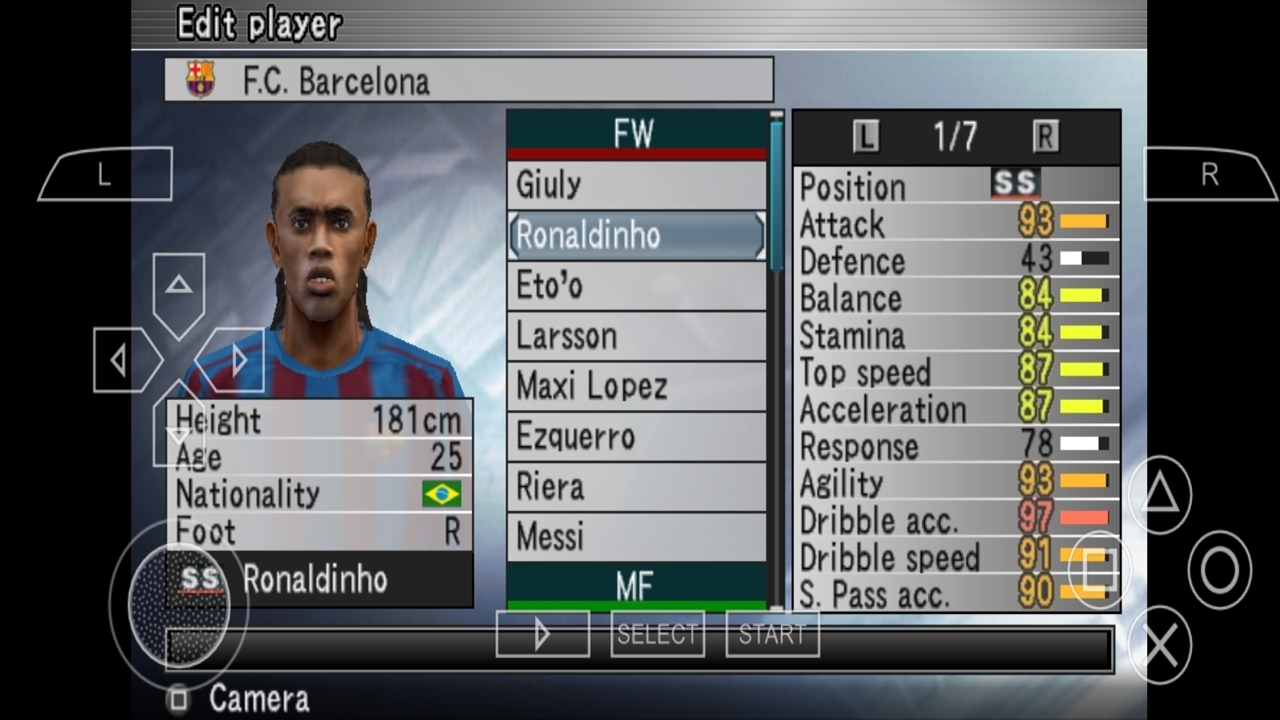 اسکرین شات 9 بازی ‏شبیه ساز فوتبال pes 2005