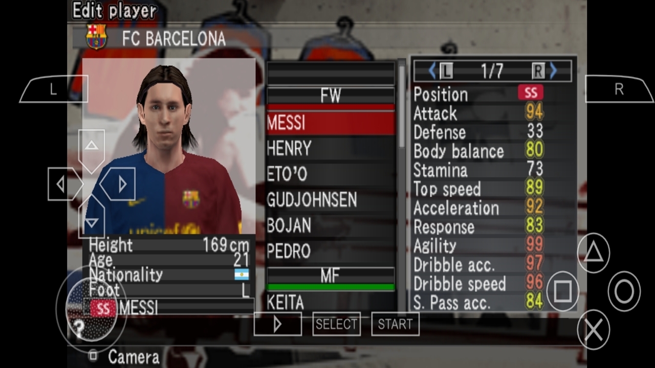اسکرین شات 7 بازی ‏شبیه ساز فوتبال pes 2009