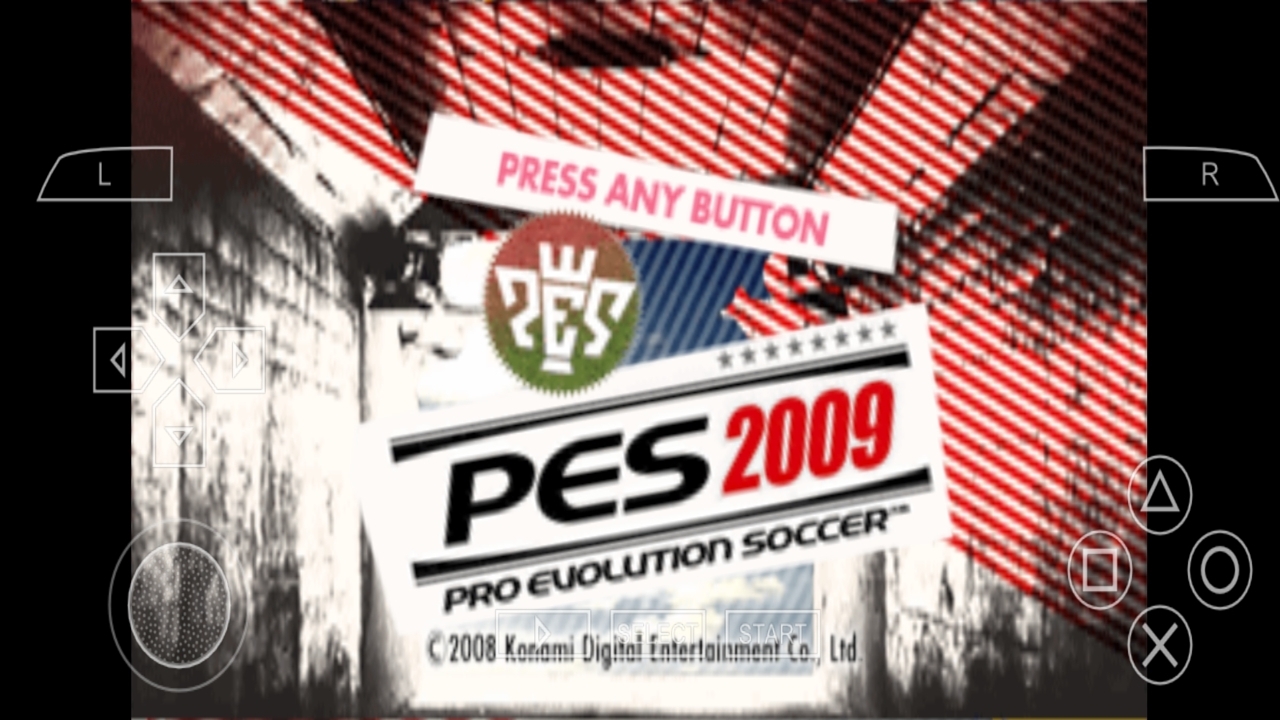 اسکرین شات 1 بازی ‏شبیه ساز فوتبال pes 2009