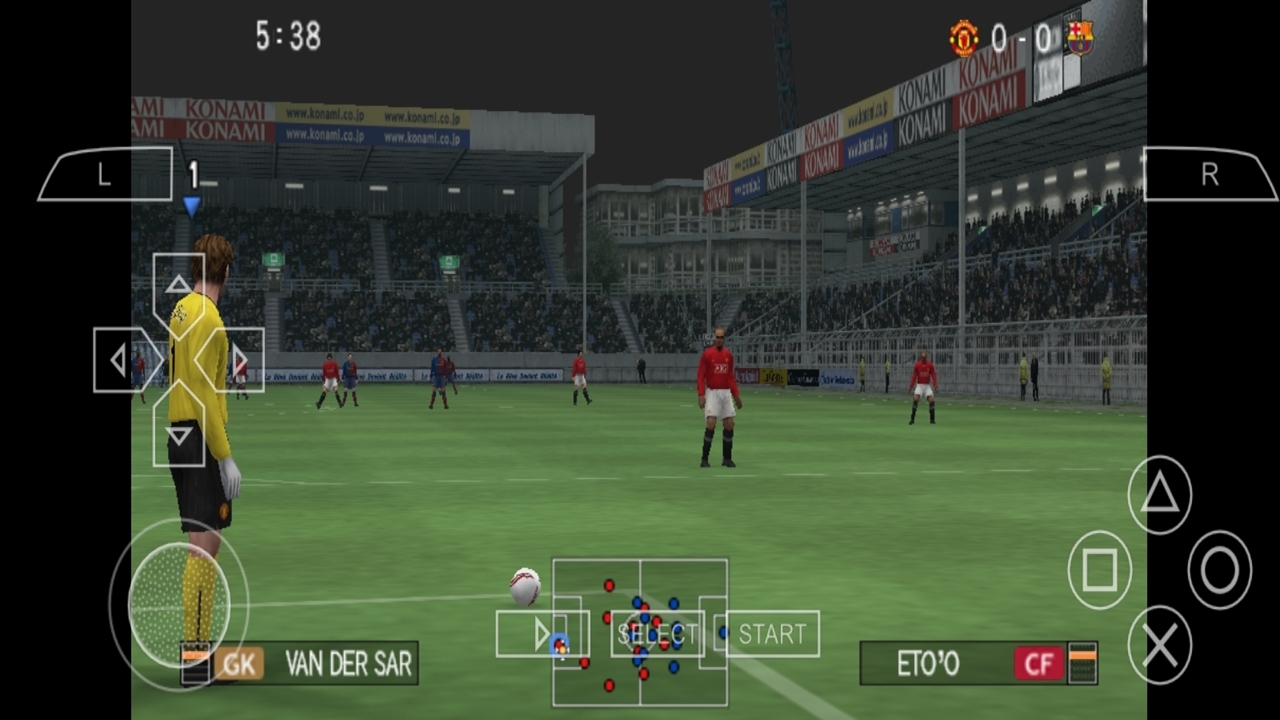 اسکرین شات 5 بازی ‏شبیه ساز فوتبال pes 2009