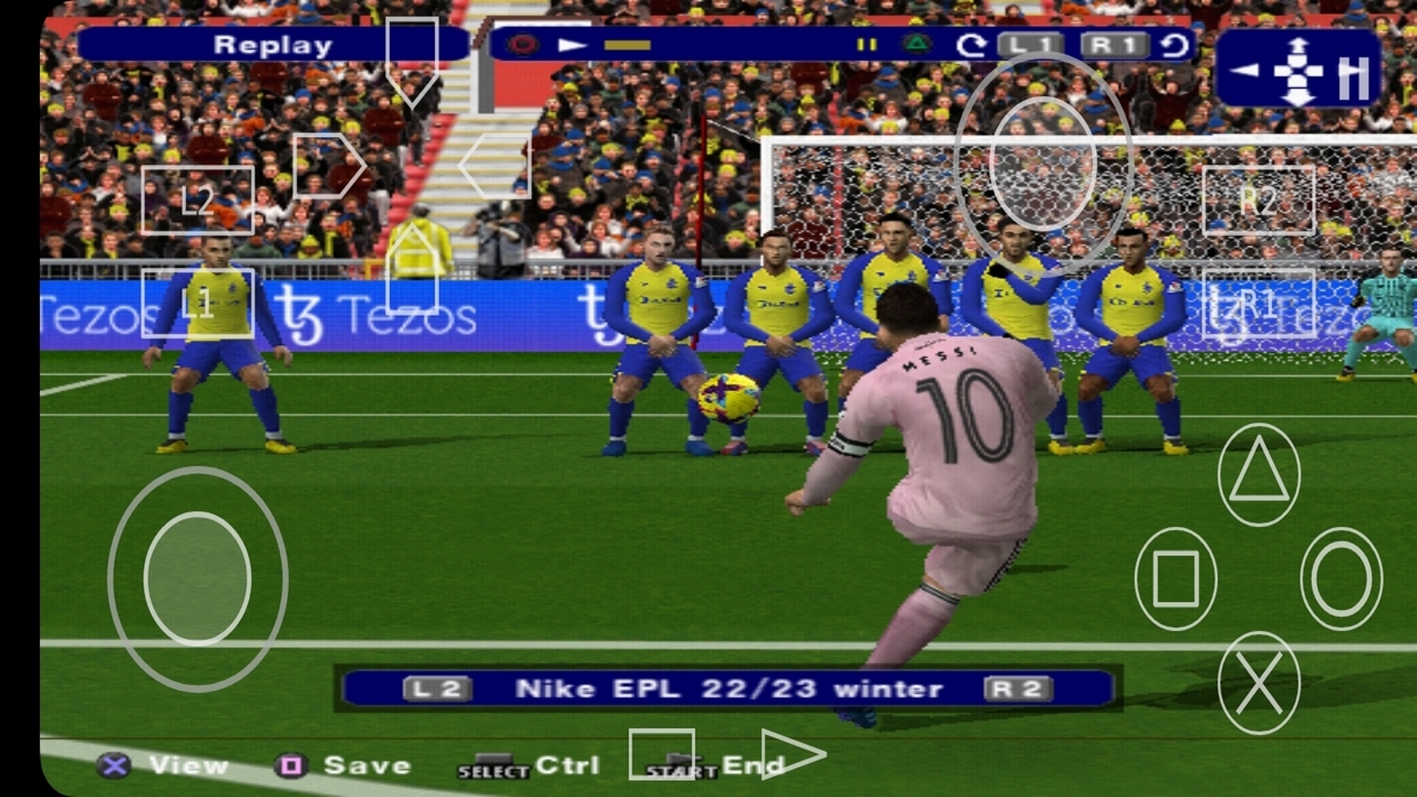 اسکرین شات 6 بازی شبیه ساز فوتبال eFootball pes 24 Ps2