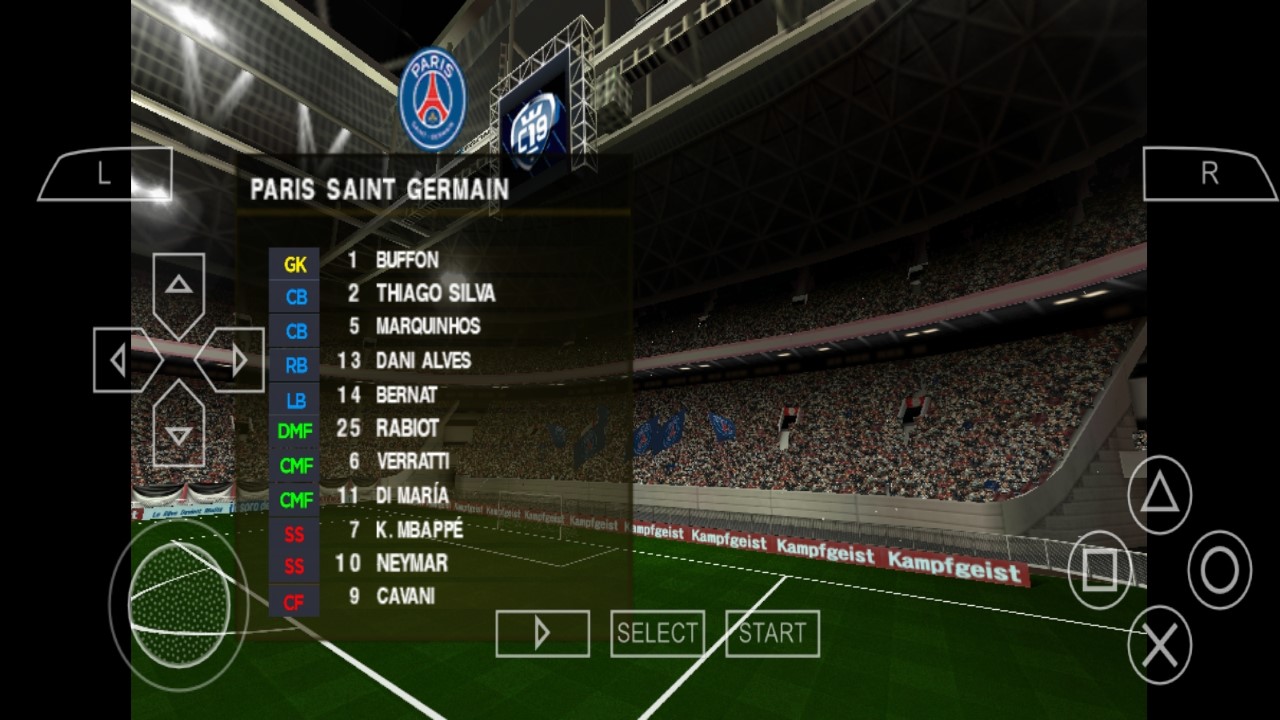 اسکرین شات 7 بازی ‏شبیه ساز فوتبال PES 2019