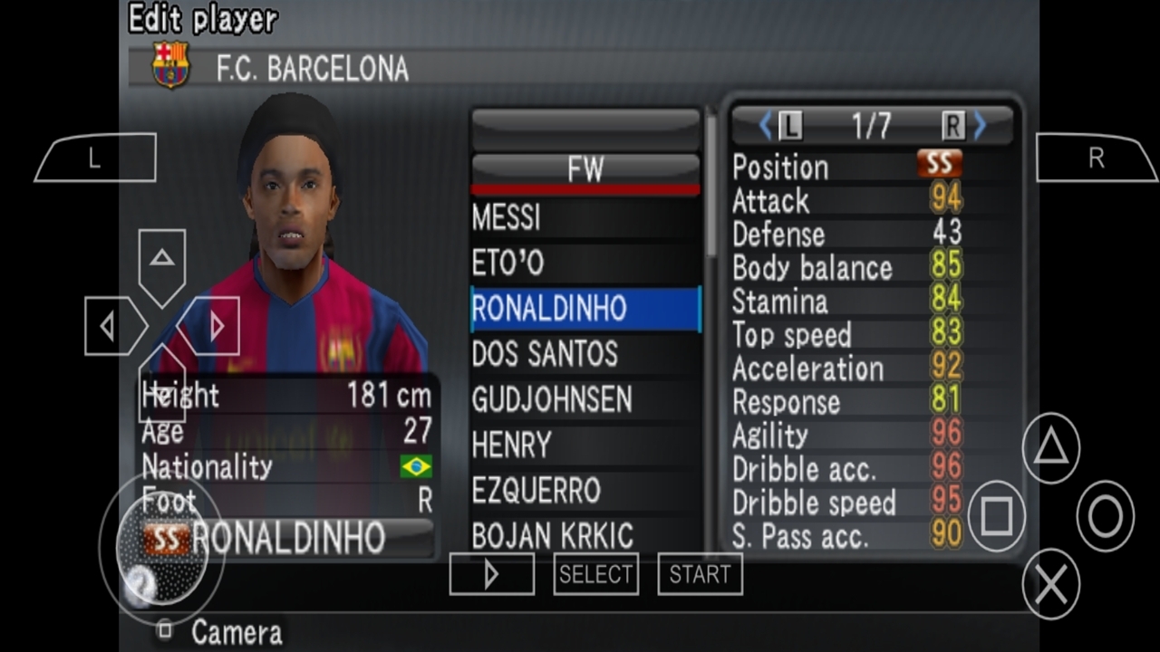 اسکرین شات 10 بازی ‏شبیه ساز فوتبال pes 2008