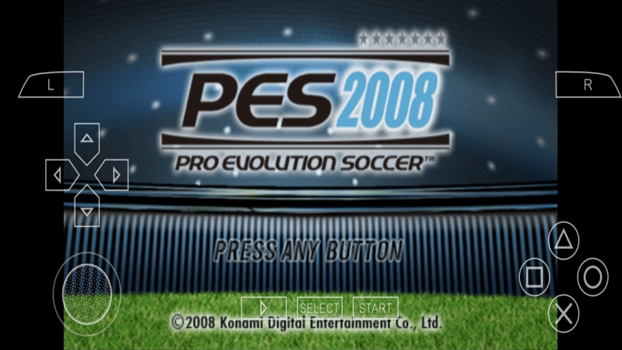 اسکرین شات 1 بازی ‏شبیه ساز فوتبال pes 2008