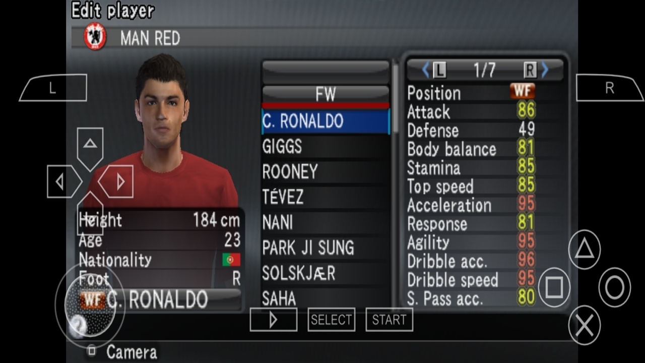 اسکرین شات 8 بازی ‏شبیه ساز فوتبال pes 2008