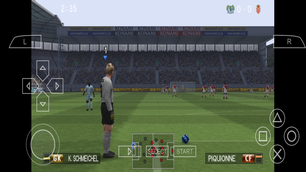 اسکرین شات 6 بازی ‏شبیه ساز فوتبال pes 2008