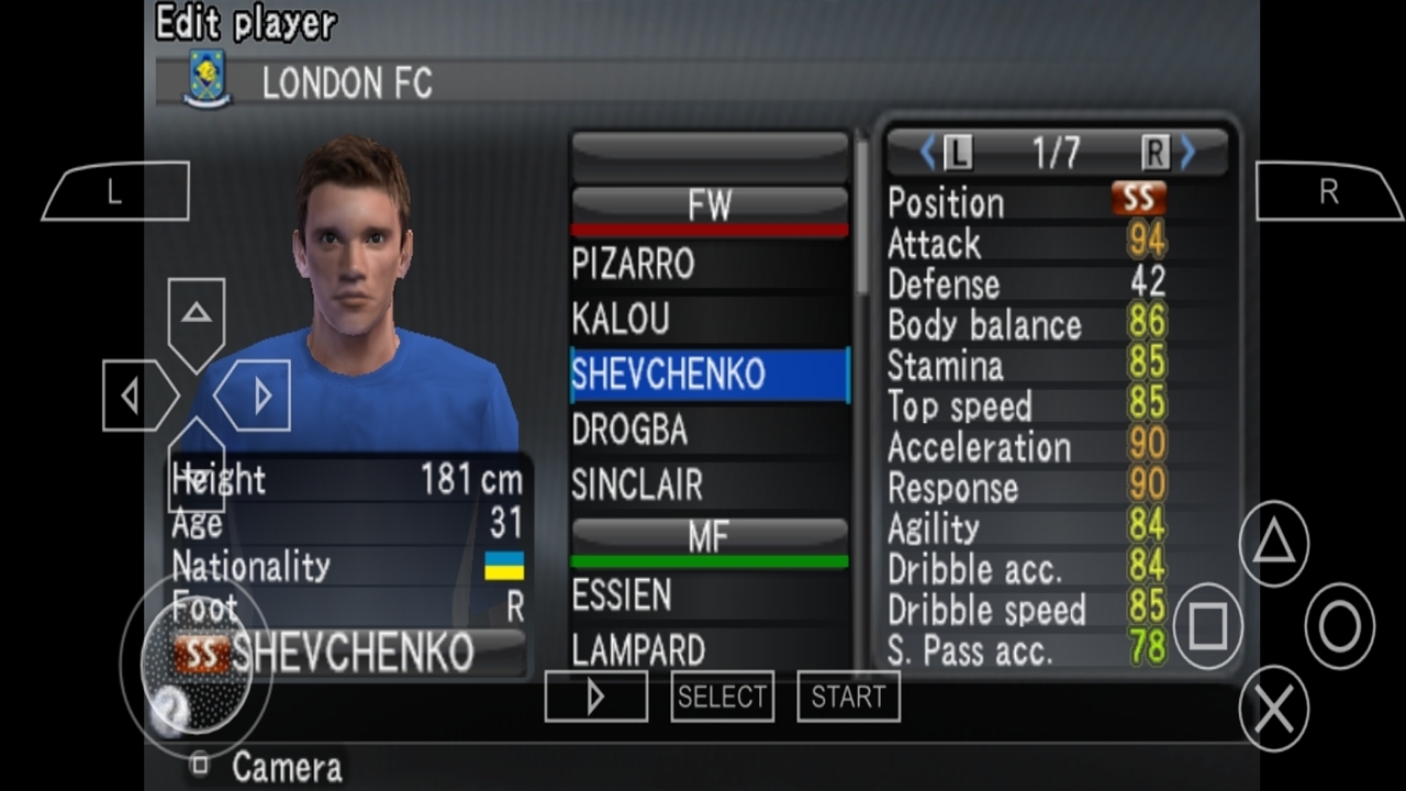 اسکرین شات 9 بازی ‏شبیه ساز فوتبال pes 2008
