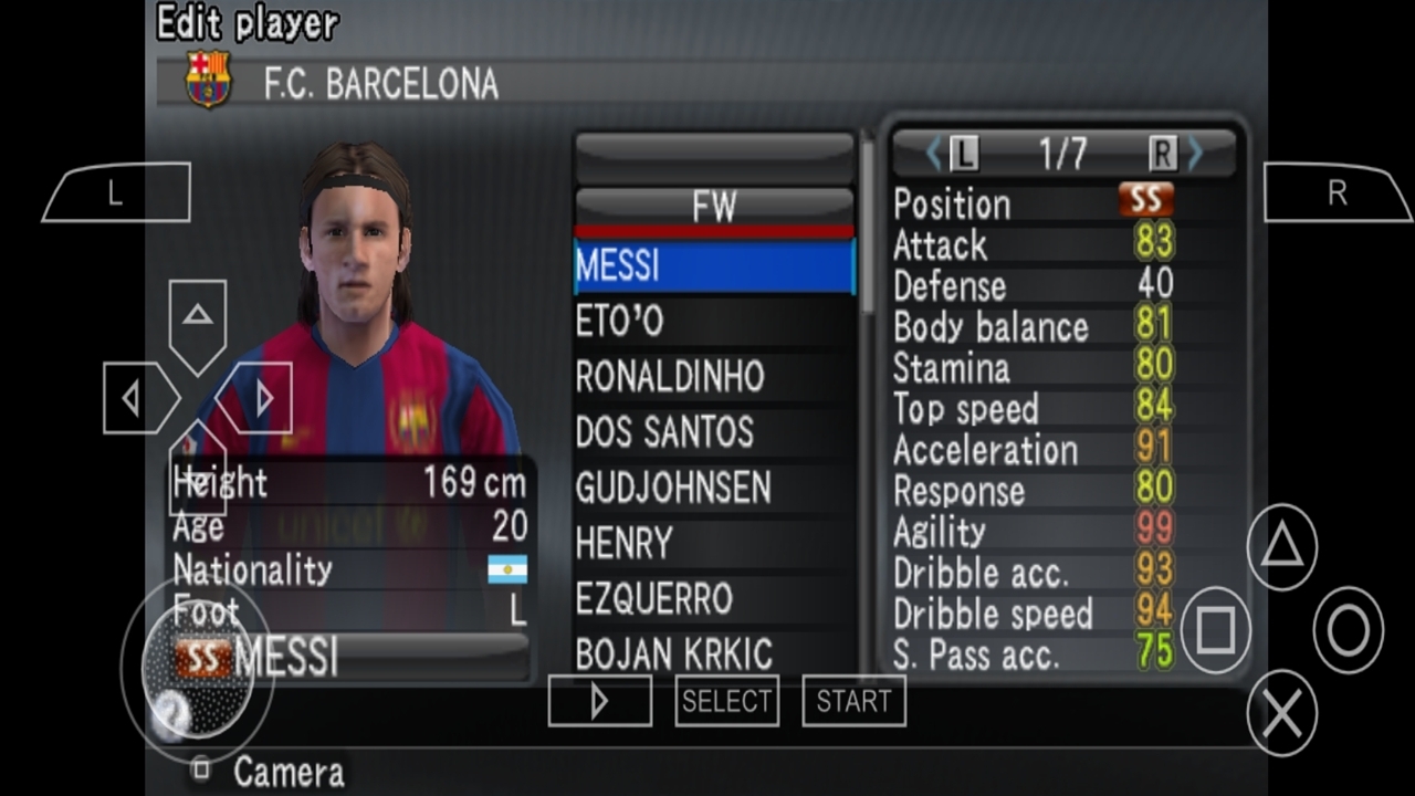 اسکرین شات 7 بازی ‏شبیه ساز فوتبال pes 2008