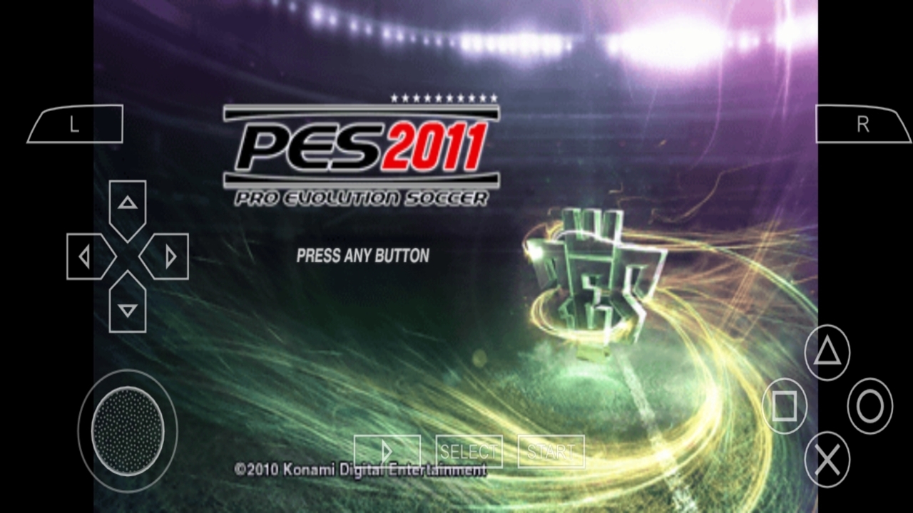 اسکرین شات 1 بازی شبیه ساز فوتبال pes 2011